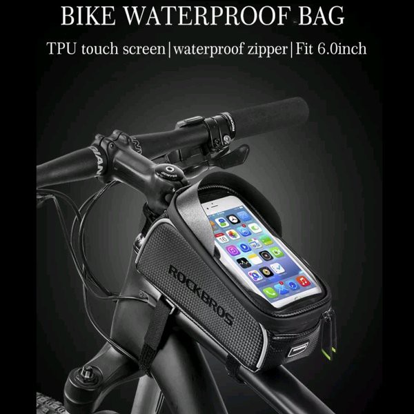 ZH47B ORIGINAL Tas  Frame sepeda  ROCKBROS Touchscreen 6 