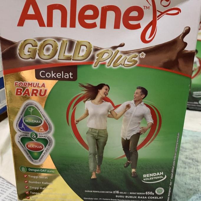 

[COD] Anlene Gold Plus Coklat 650ml [COD]