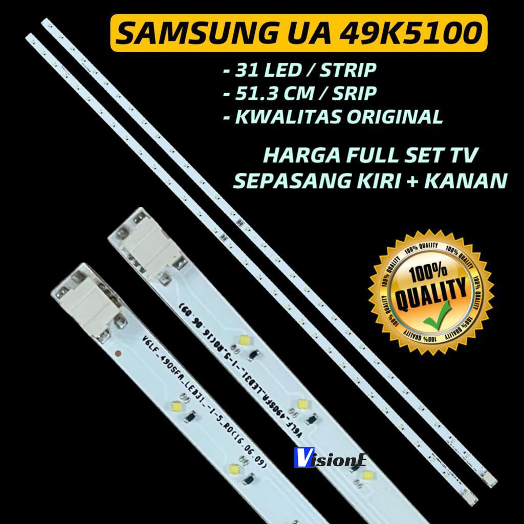 BACKLIGHT SAMSUNG 49INC UA 49K5100 BACKLIGHT TV SAMSUNG 49 INCH UA49K5100