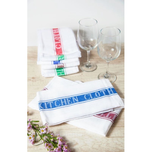 handuk dapur/glass cloth/kitchen cloth bahan katun