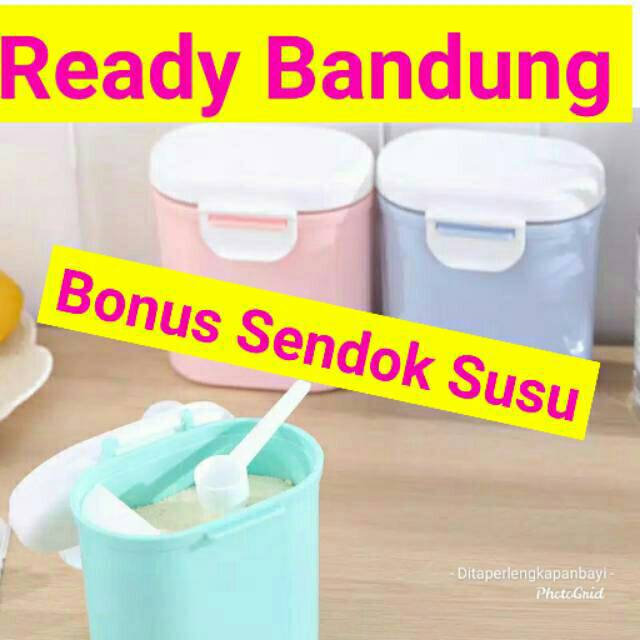 KONTAINER SUSU Bayi , KONTENER SUSU Tempat Kotak Penyimpanan Susu Tempat susu Bubuk