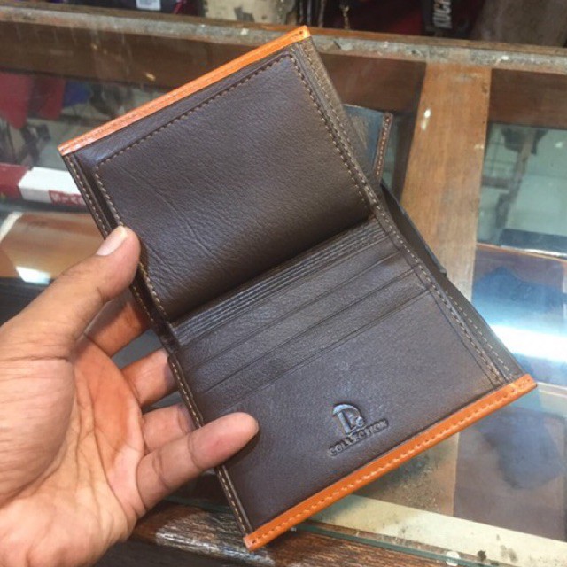 Dompet pria kulit asli model lipat buku polos #dompet #ompetpria #dompetcowok #dompetkulit #dompet