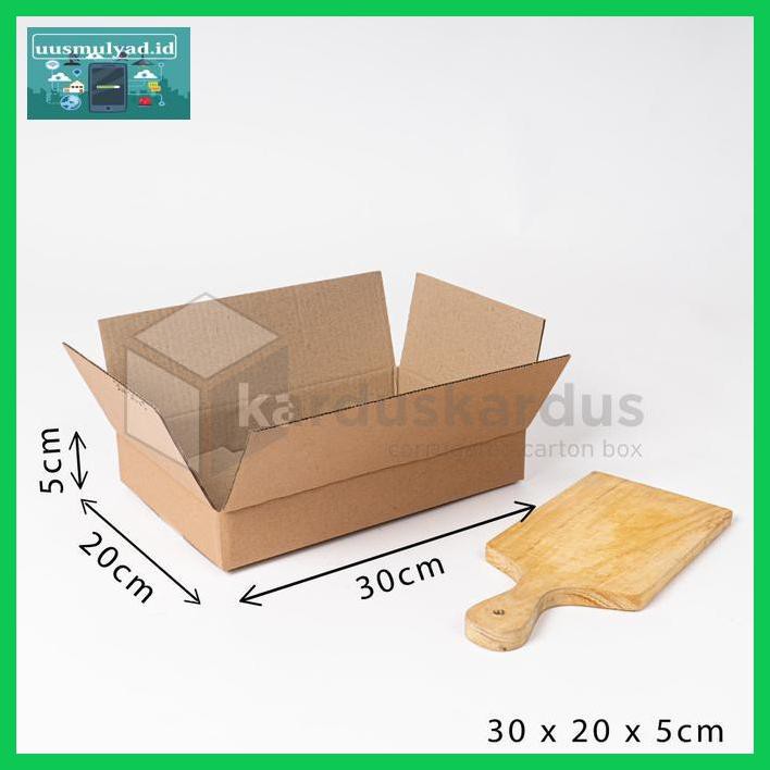 

Gt7Fher- Kardus | Box | Karton Packing ( 30 X 20 X 5 ) Polos Baru F68Fgio-