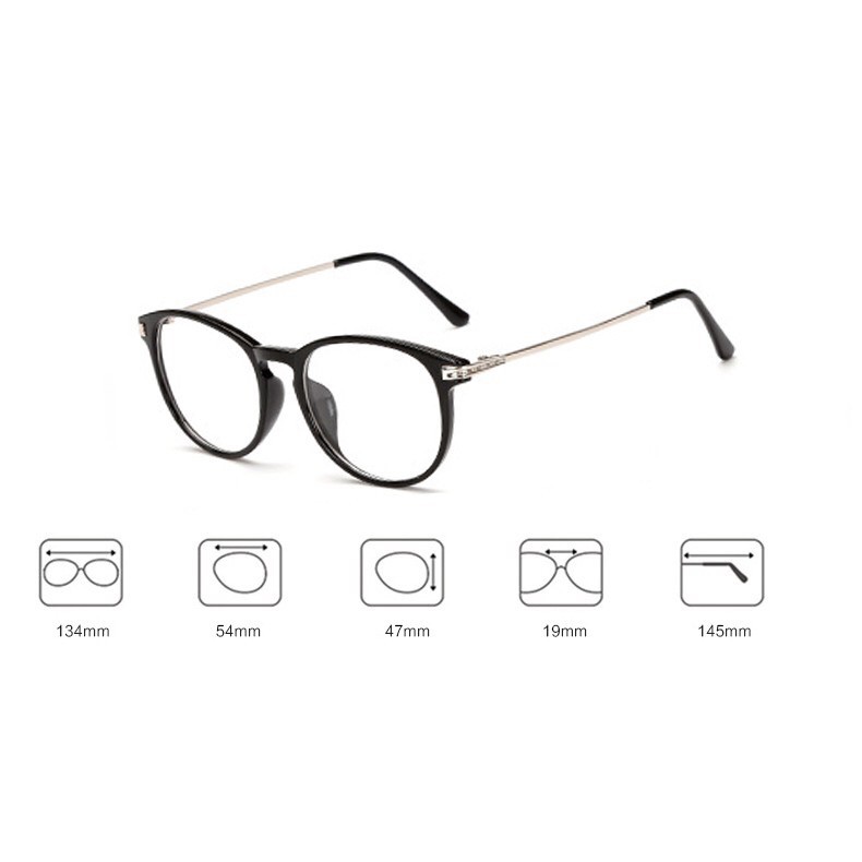 ✨Tas Ransel Wanita Bahan Kanvas Warna Polos✨Kacamata Optik Bingkai Metal Gaya Retro Vintage