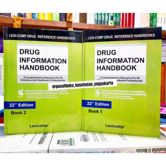 DRUG INFORMATION HANDBOOK EDISI 22 BUKU 1 & 2 DIH - KUALITAS NO.1 TERMURAH