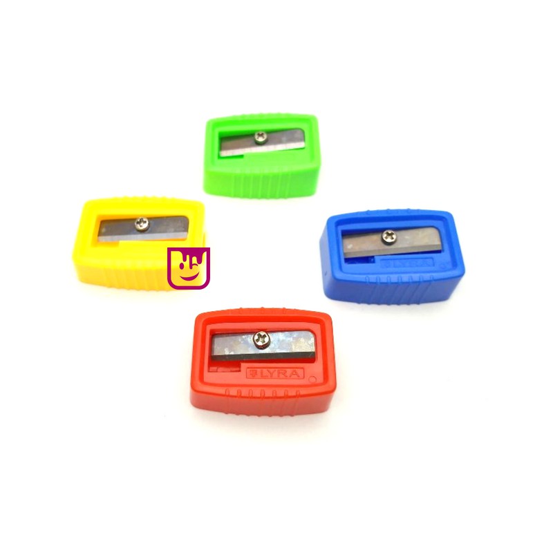 

Lyra-9586 Plastic sharpener 1 hole / Serutan Lyra / Rautan pensil