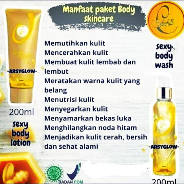Body lotion bebwhite C