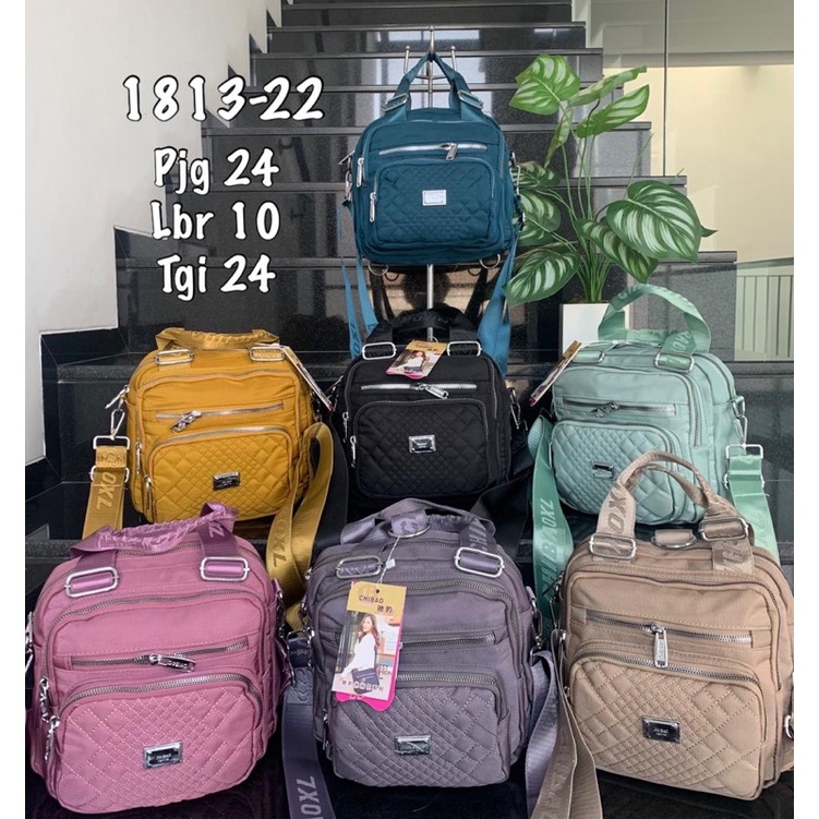 Tas Wanita Import Selempang Tenteng Ransel tFaustine 1813-6