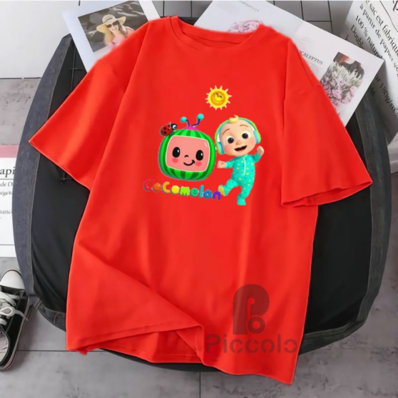 BAJU KAOS ANAK COCOMELON kaos anak baju anak kado ulang tahun (free nama