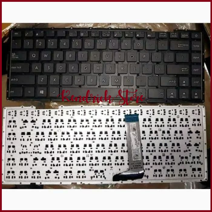 Keyboard Laptop Asus X401U X401A X401 series - Hitam