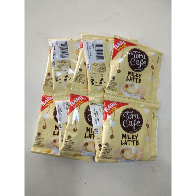 

Tora cafe Milky Latte Sachet 22gr