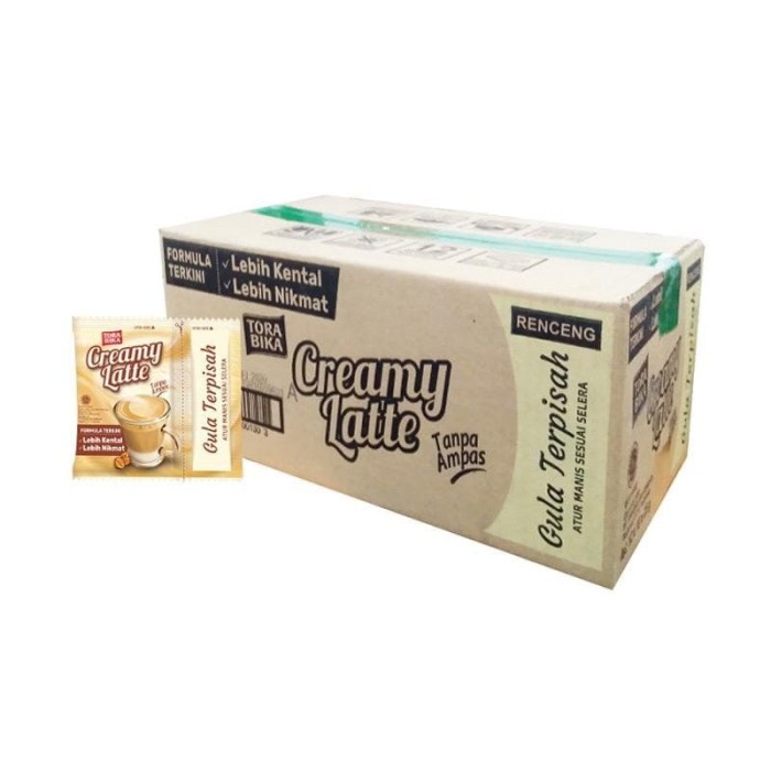 

Torabika Creamy Latte 25g SACHET PER DUS ISI 12 Renteng - GROSIR