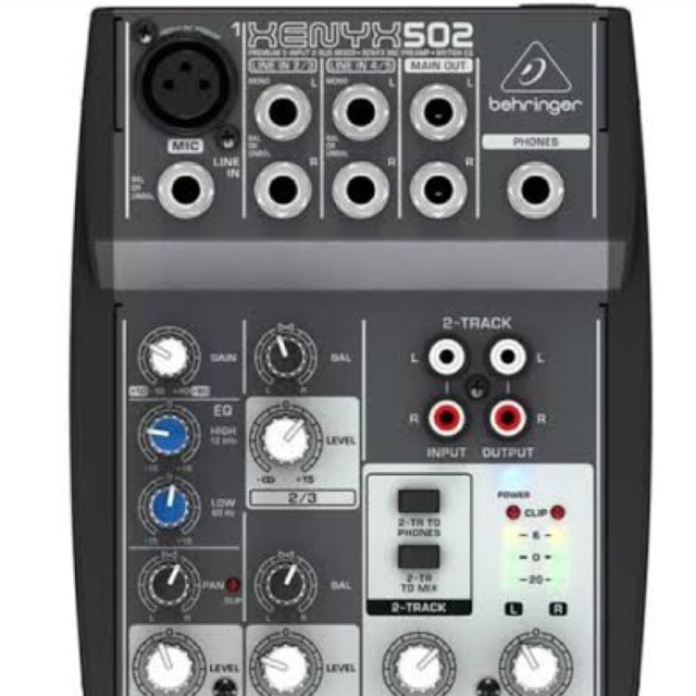 Mixer behringer xenyx 502 . Mixer xenyx behringer