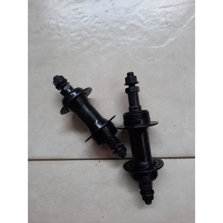 TERMURAH!!! Hub Sepeda Double Drat / 36 Hole / PACIFIC Hitam Polos / Realpict
