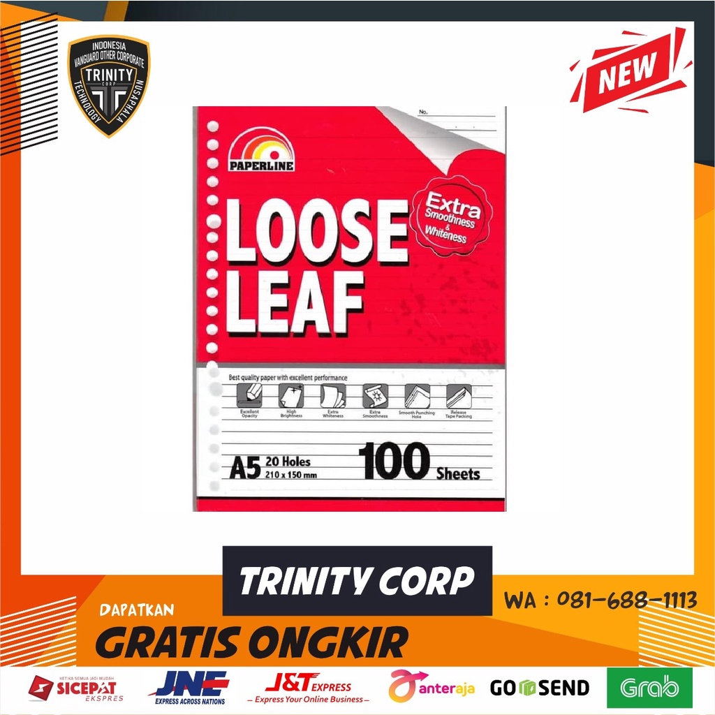 

Loose Leaf A5 (isi 100)