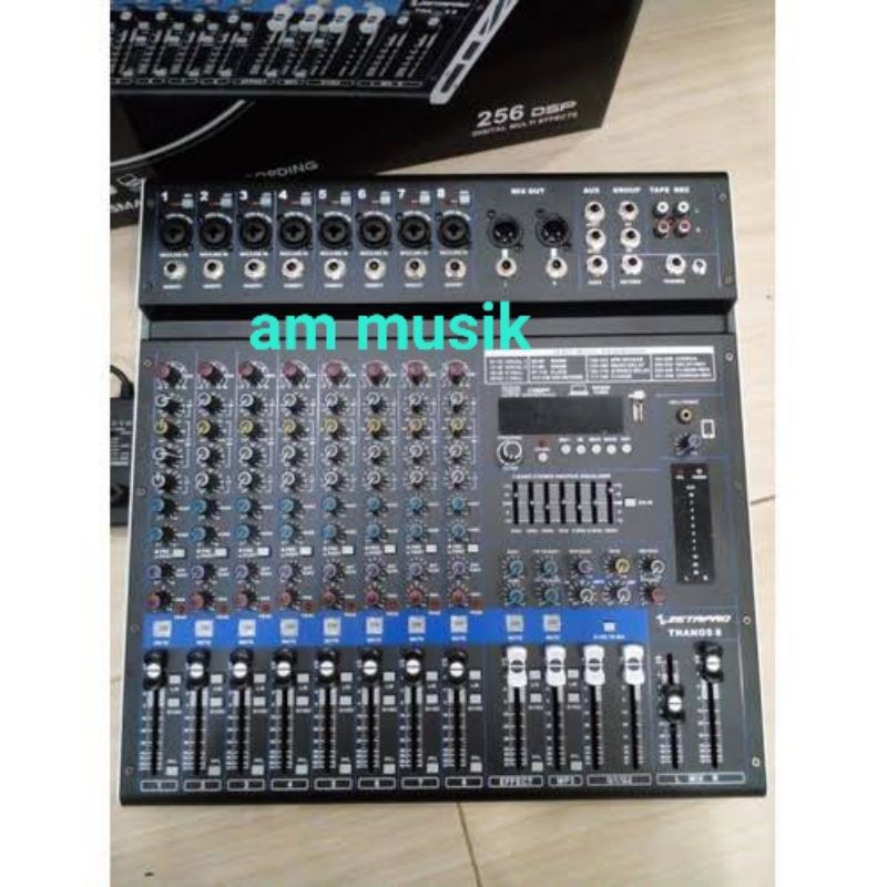 MIXER AUDIO ZETAPRO THANOS 8 CHANNEL / ZETAPRO THANOS 8CH