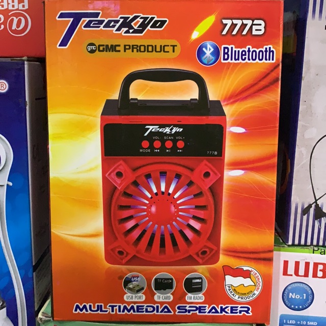 Box Speaker teckyo 777B bluetooth gmc product / speaker portable