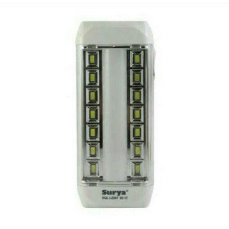 New Promo!!! Surya Lampu Emergency SQL L2207 Light LED 22 SMD Rechargeable