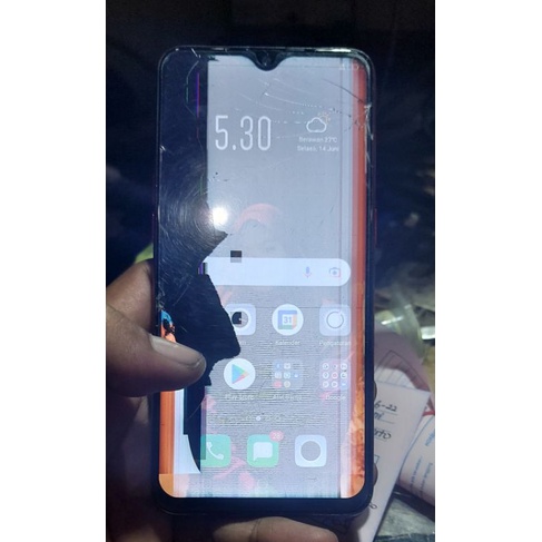 lcd ts oppo f9 cabutan