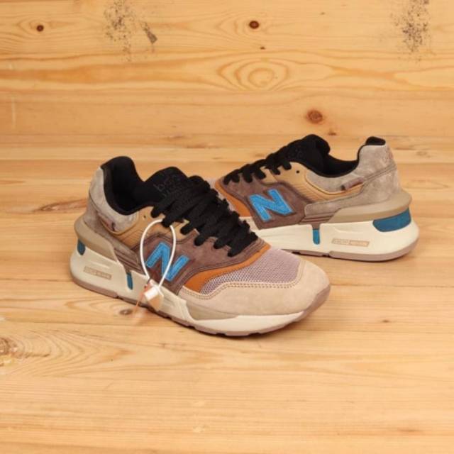 Sepatu NEW BALANCE 997 KITH X NONNATIVE ORIGINAL PK BNIB FULL TAG BARCODE