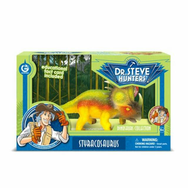 Mainan Dinosaurus Best Quality Geoworld Steve hunters