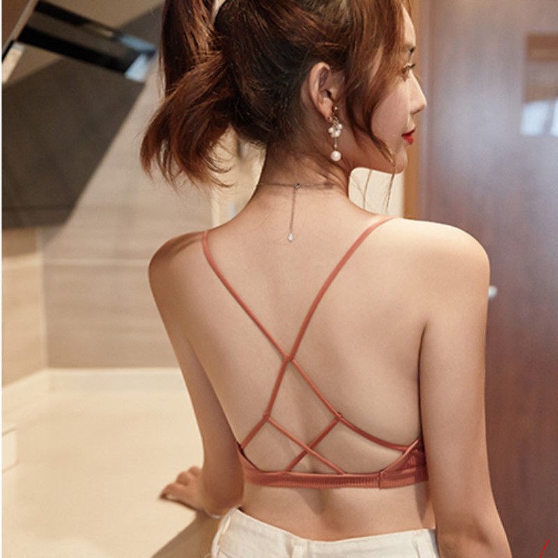 Bra Anti Telanjang Pakaian Dalam Wanita Junior Siswa Sma Gadis Seksi Bra Kamisol Tanpa Keindahan Cin Shopee Indonesia