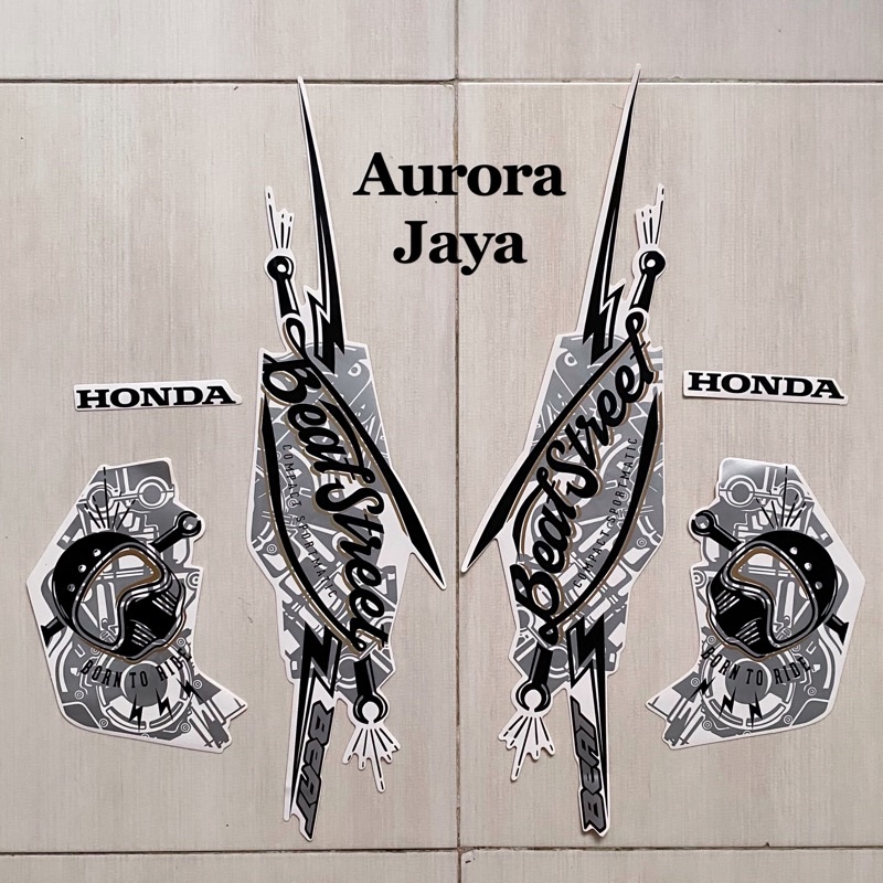 Striping Honda Beat Street Stiker Sticker Lis Stripping Sepeda Motor