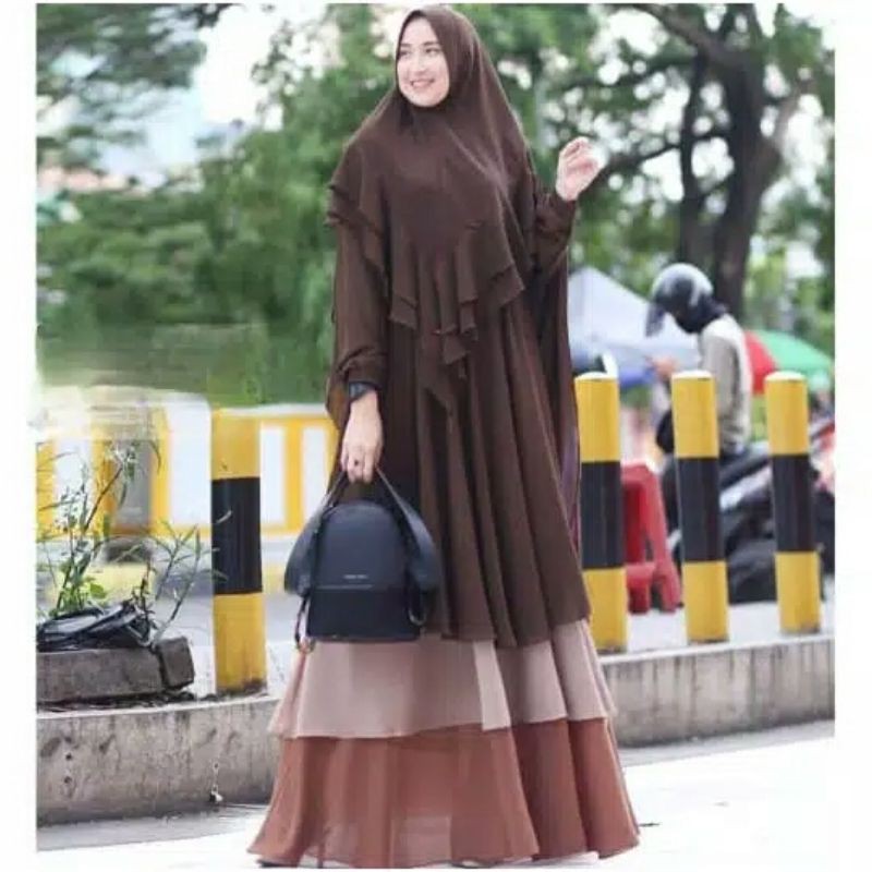 syari humaira terlaris pakaian wanita / syari ceruty / syari kekinian / gamis ceruty