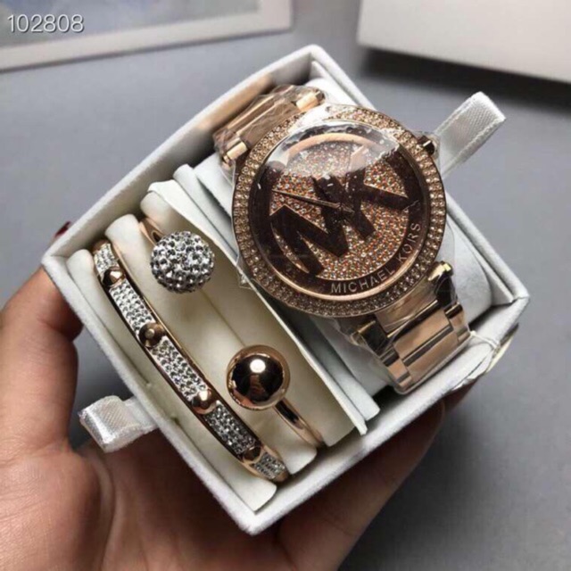 MICHAEL KORS MK 5865 Gold Blink Watches 1 Set