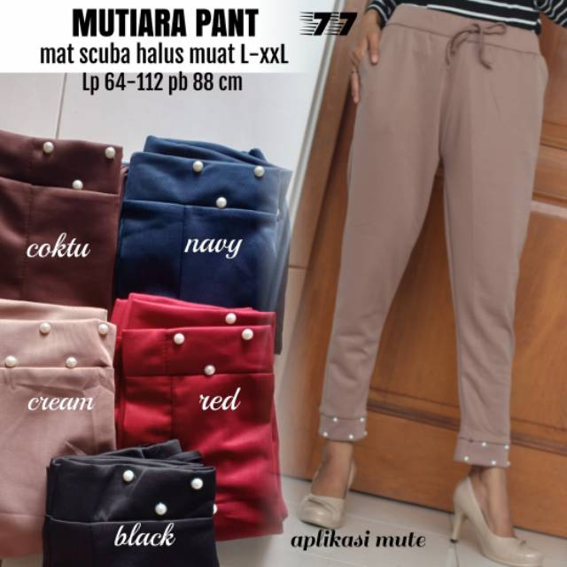 Mutiara pant scuba