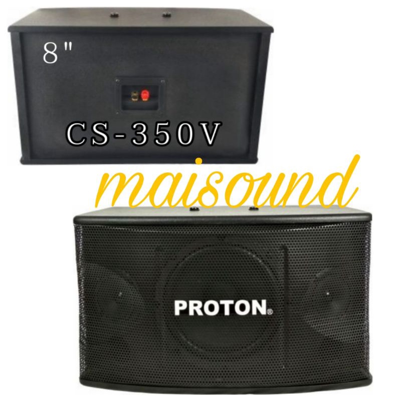SPEAKER PASIF 8 INCH PROTON CS 350V SEPASANG PROTO CS350V CS 350 V