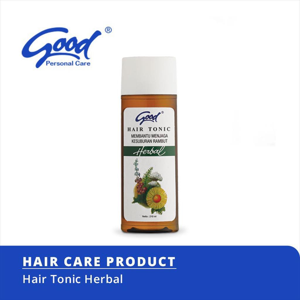 GOOD Hair Tonic Ginseng /  Henna / Dandruff / Herbal 210ML