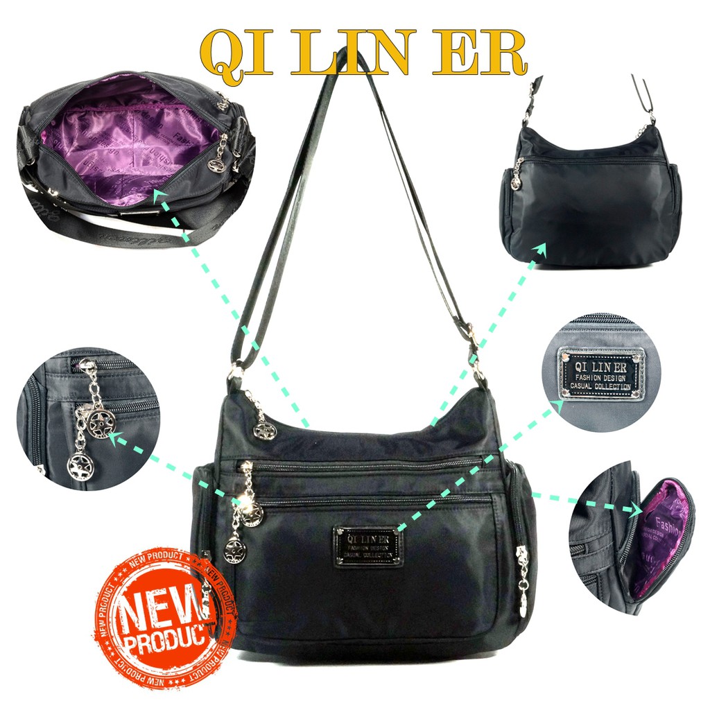 Qi Lin Er - Tas Selempang - ORIGINAL Quality - QLE-5158