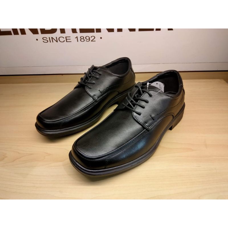 sepatu pantofel Pria Bata  Original Bahan sintetis Sepatu kerja pria Model Tali warna hitam model te