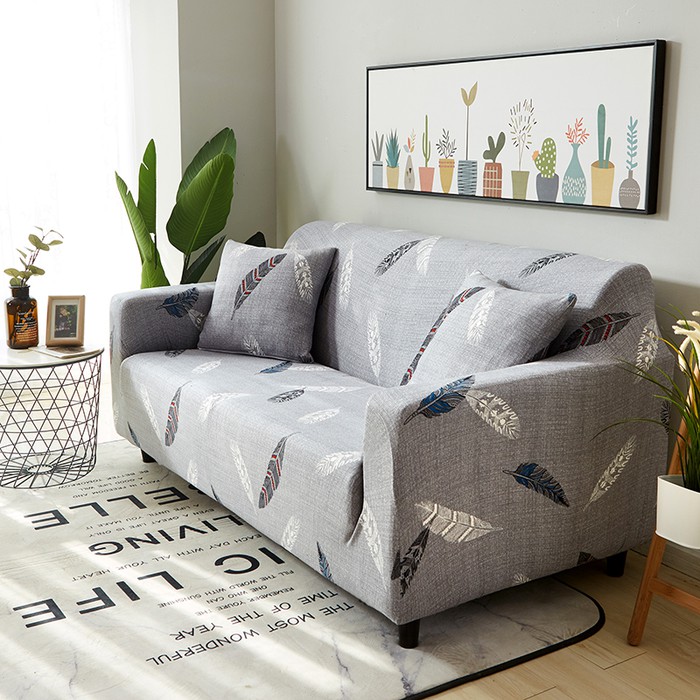 Sarung Sofa Cover Sofa Seater Bahan Elastis Lembut Adem Murah Berkualitas