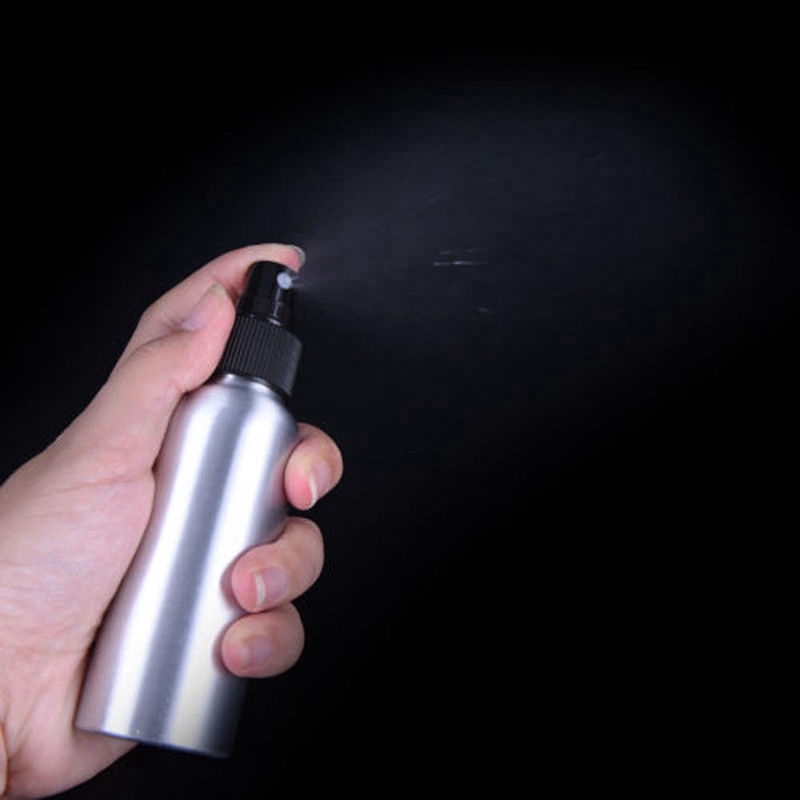 Botol Spray Atomizer Kecil Portable Bahan Aluminium untuk Travel