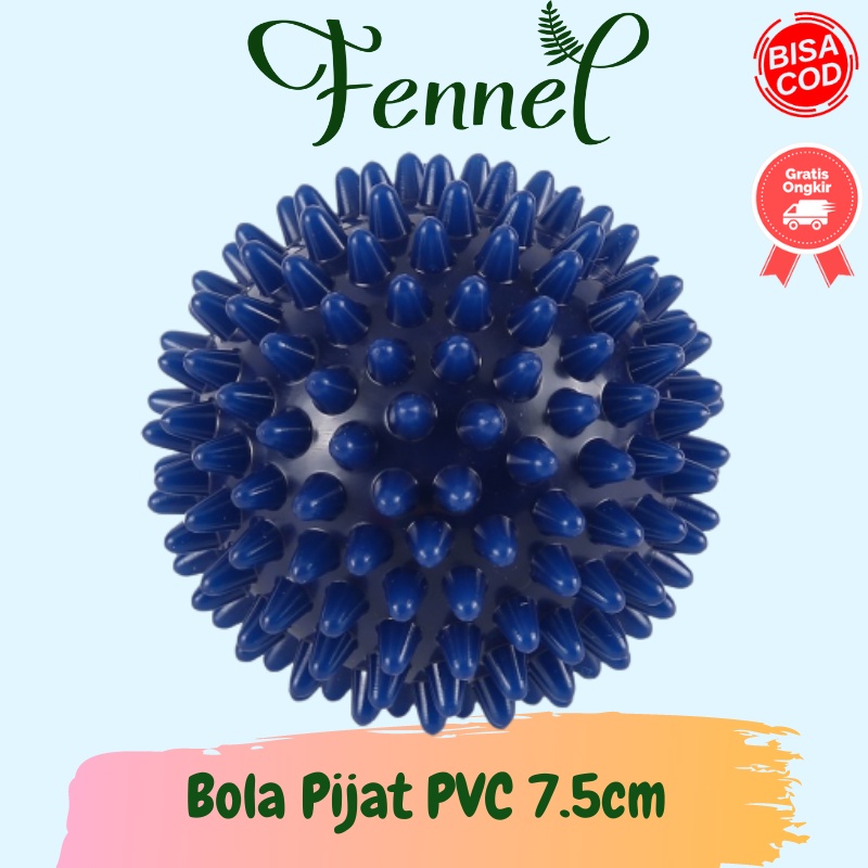 Bola Pijat PVC Massage Ball Sport FItness 7.5cm