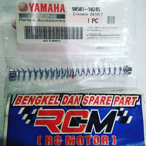 SPRING COMPRESSION PER PIR KAWAT TIANG ROD BRAKE REM RXKING RX KING SEMUA MOTOR YAMAHA ORI YAMAHA ASLI 90501-10245