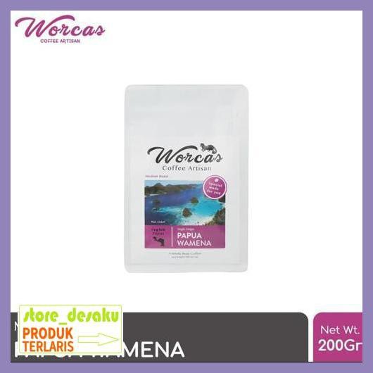 

57Ryr68- Kopi Arabica Papua Wamena 200 Gram Medium Roast (Biji/Bubuk) - Kopi Biji 4E57Edu-