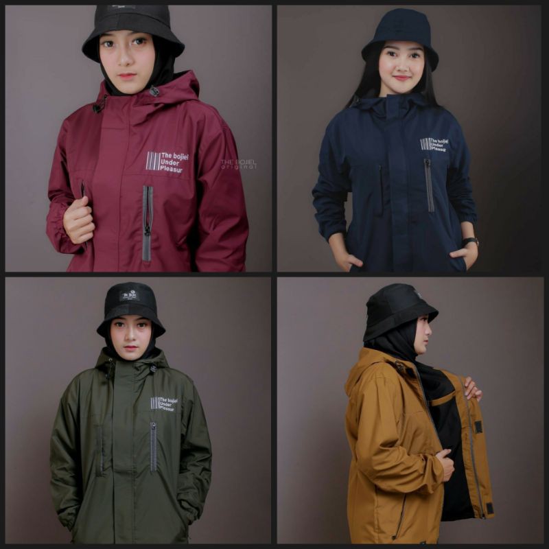 jaket wanita gunung mountain tahan air waterproof