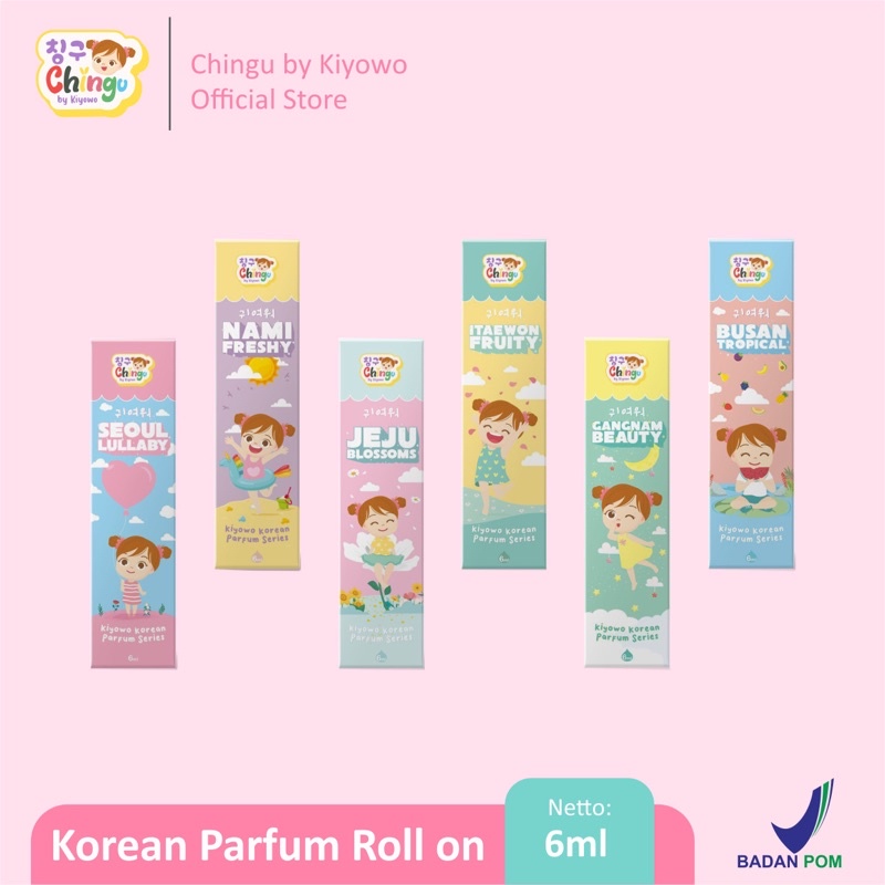 PARFUME CHINGU X YEPPU-YEPPU BY KIYOWO PARFUM KIYOWO 6ml