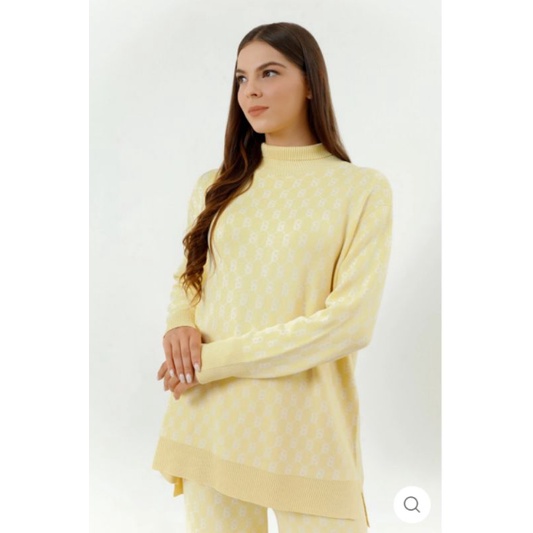 Benang Jarum Signature Comfy Sweater Yellow XL