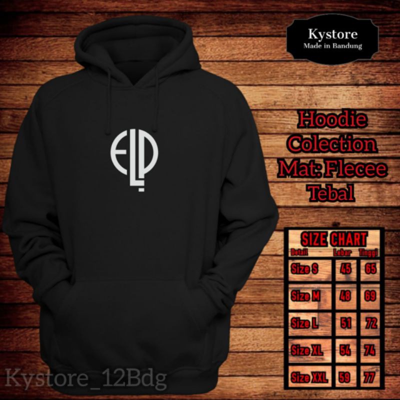 jaket hoodie fleece LP