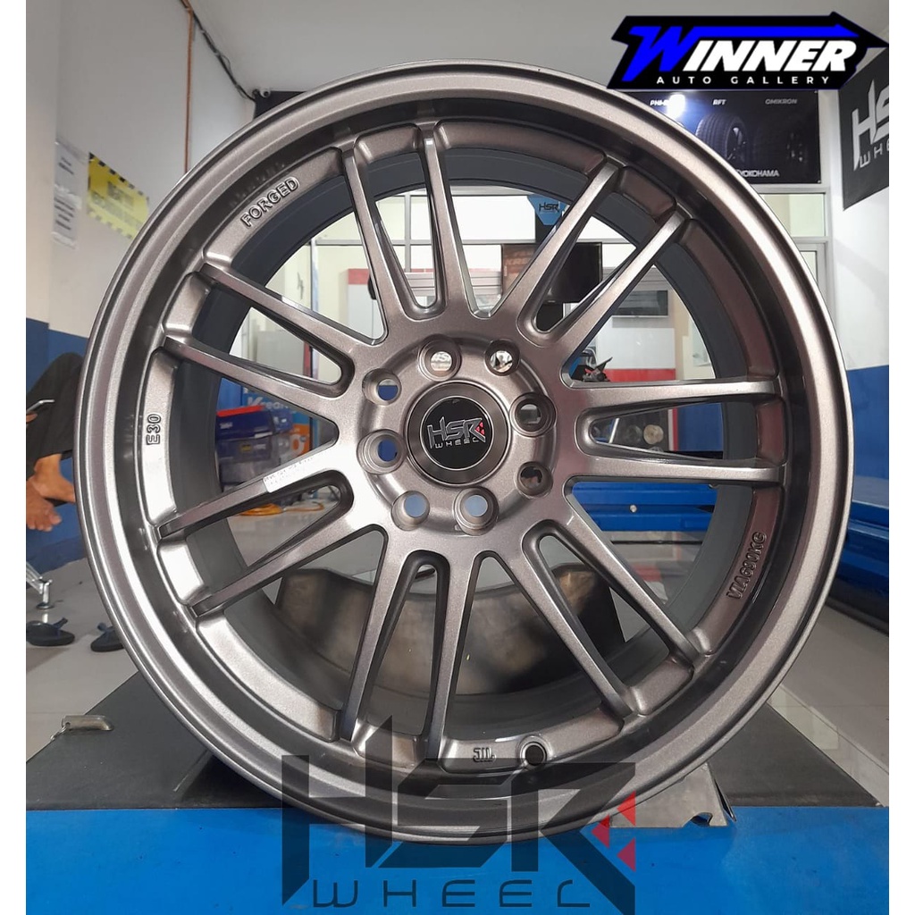 VELG HSR REVO RING 17X7,5 PCD 4X100-114,3 - VELG MOBIL MAZDA MOBILIO AVANZA LIVINA XENIA VIOS - TOKO