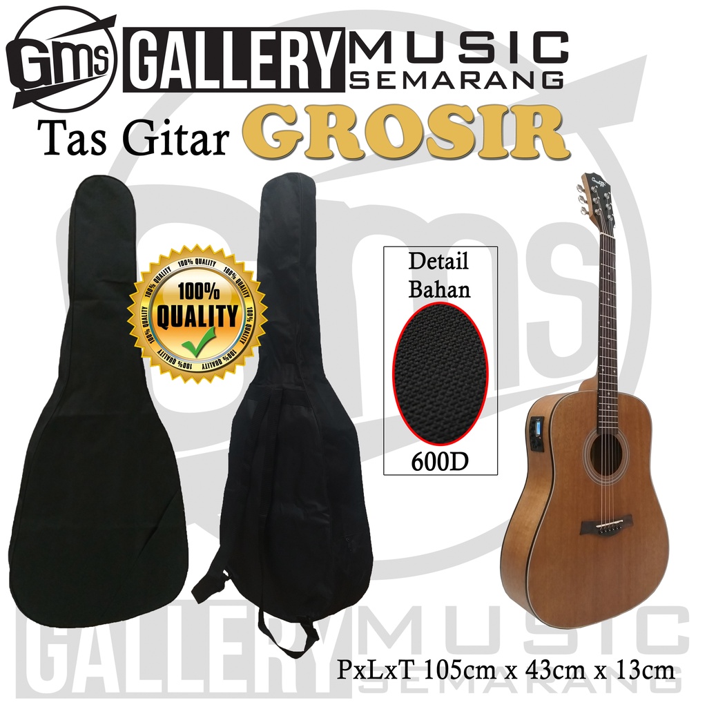 GROSIR Tas Gitar Jumbo / Softcase Jumbo Bahan Kuat (A31)