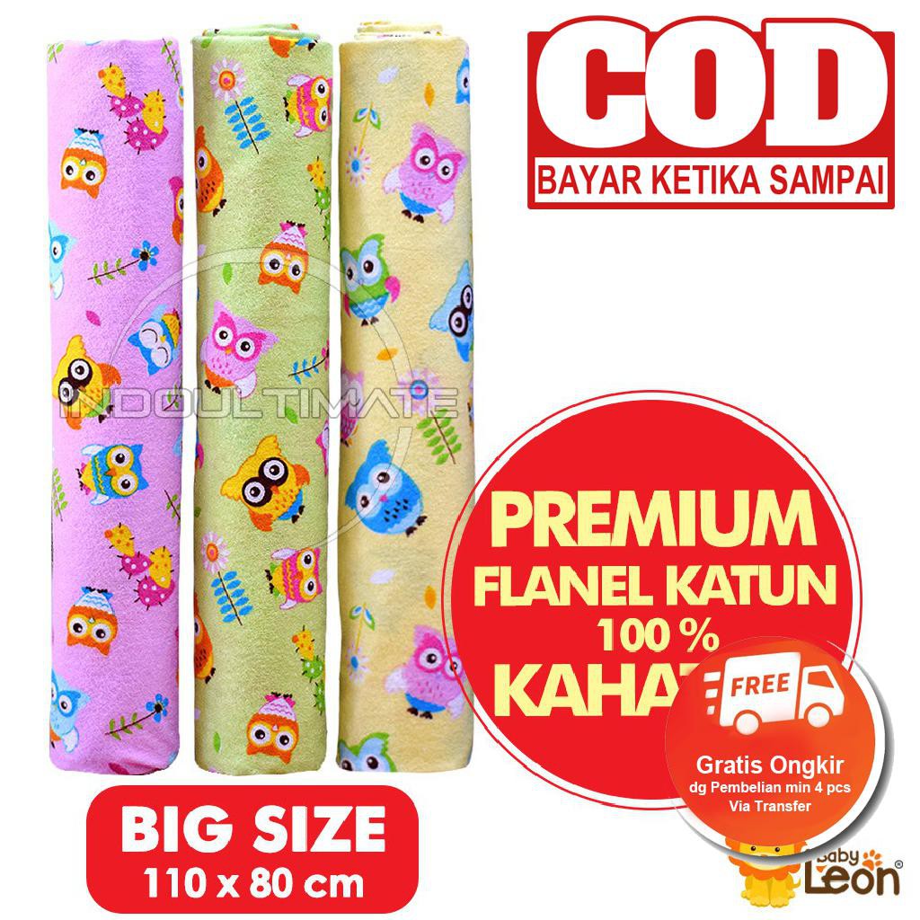 KAHATEX PREMIUM BEDONG BAYI FLANEL 3PC JUMBO 110X80CM BC-205 ALAS BAYI Victoria