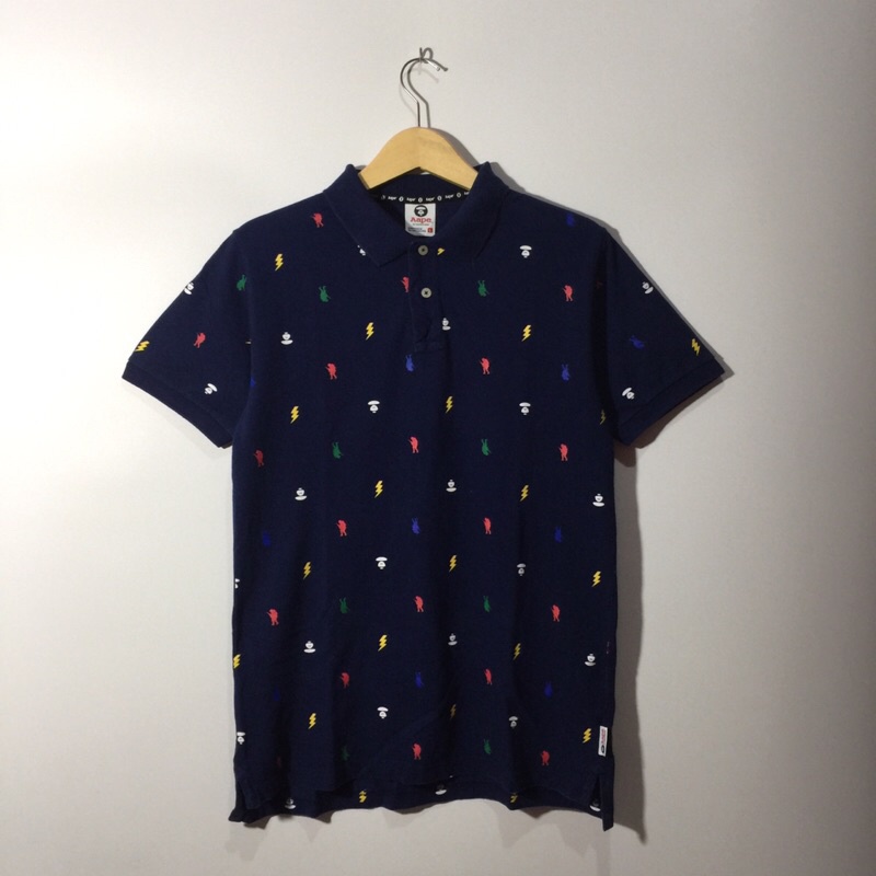 T- shirt / Kaos Polo Aape Second / Bekas / Preloved