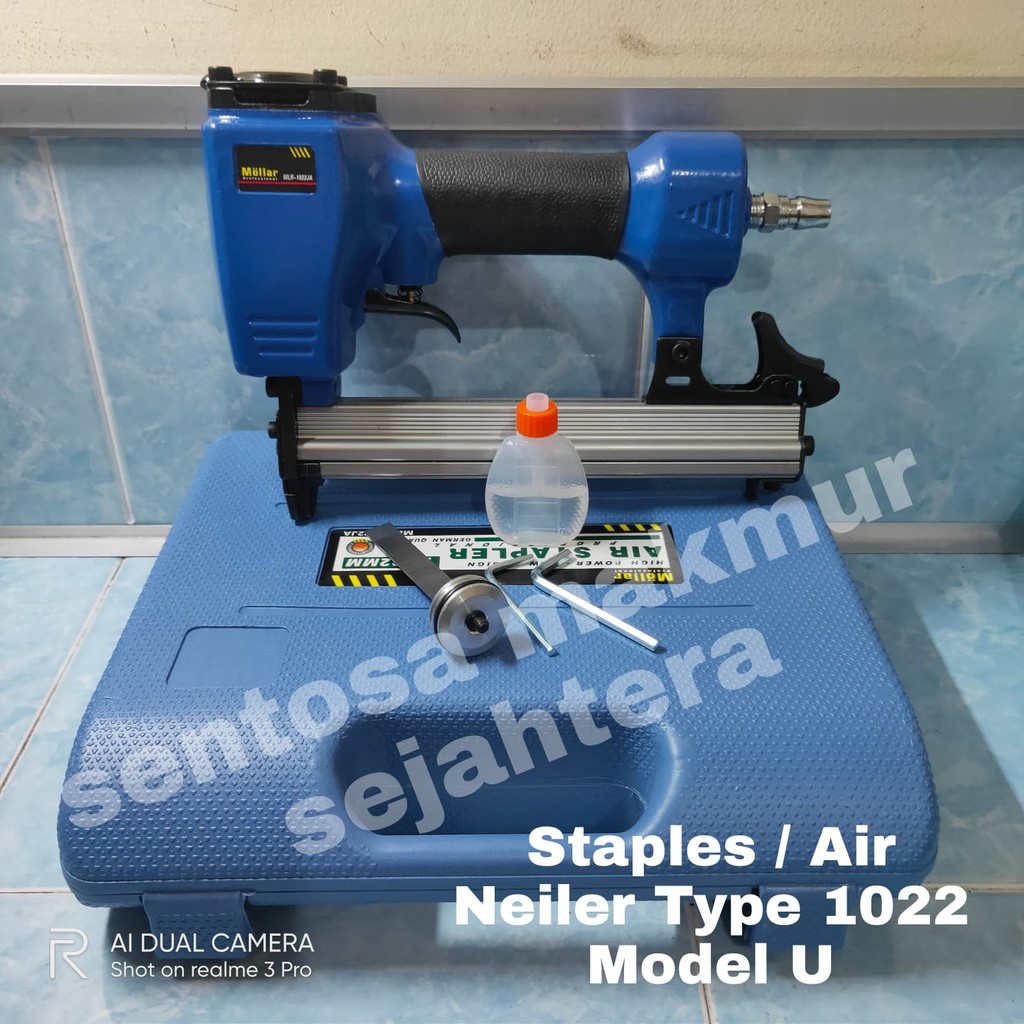 Jual Mollar Mesin Alat Staples Tembak Angin Kompressor Mesin Paku