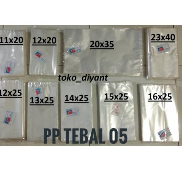 

READY STOCK!!!! Plastik kripik / plastik pp tebal 05 / plastik peyek / plastik snack / bening tebal