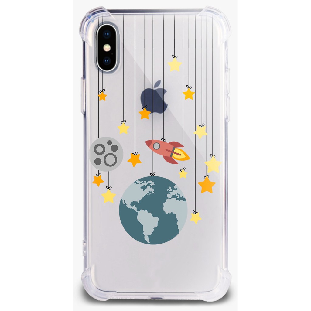 Stars anticrack case iphone samsung grand prime a20 oppo a7 f5 f7 f9